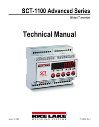 Thumbnail of document Manual - SCT-1100 Signal Conditioning Transmitter